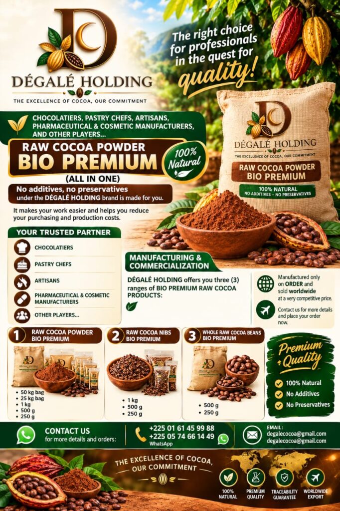 Grué Brut de Cacao Bio Premium